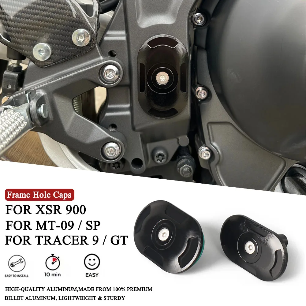 

Комплект декоративных заглушек для отверстий в раме для YAMAHA XSR900 XSR 900 Tracer9 Tracer 9 GT MT-09 MT 09 SP 2021-2026