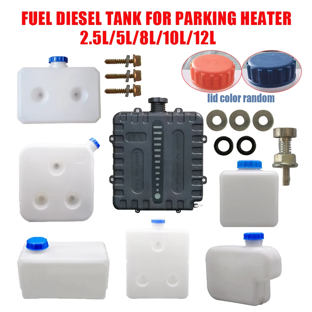 

5L10L12L Fuel Oil Gasoline Tank for Car Truck Caravan Air Diesel Parking Heater Oil Petrol Canister Container Heater Fuel Tank