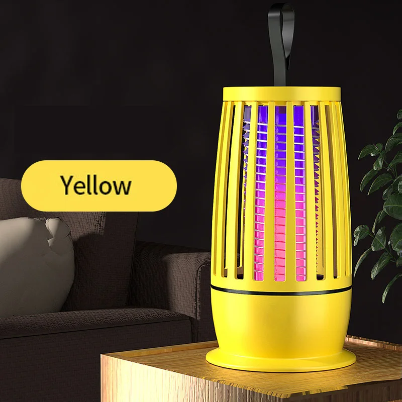 Nieuwe USB Oplaadbare Fly Trap Elektrische Muggen Killer Lamp Mute Insectenwerend middel Voor Outdoor Indoor Anti Mosquito Zapper 2026