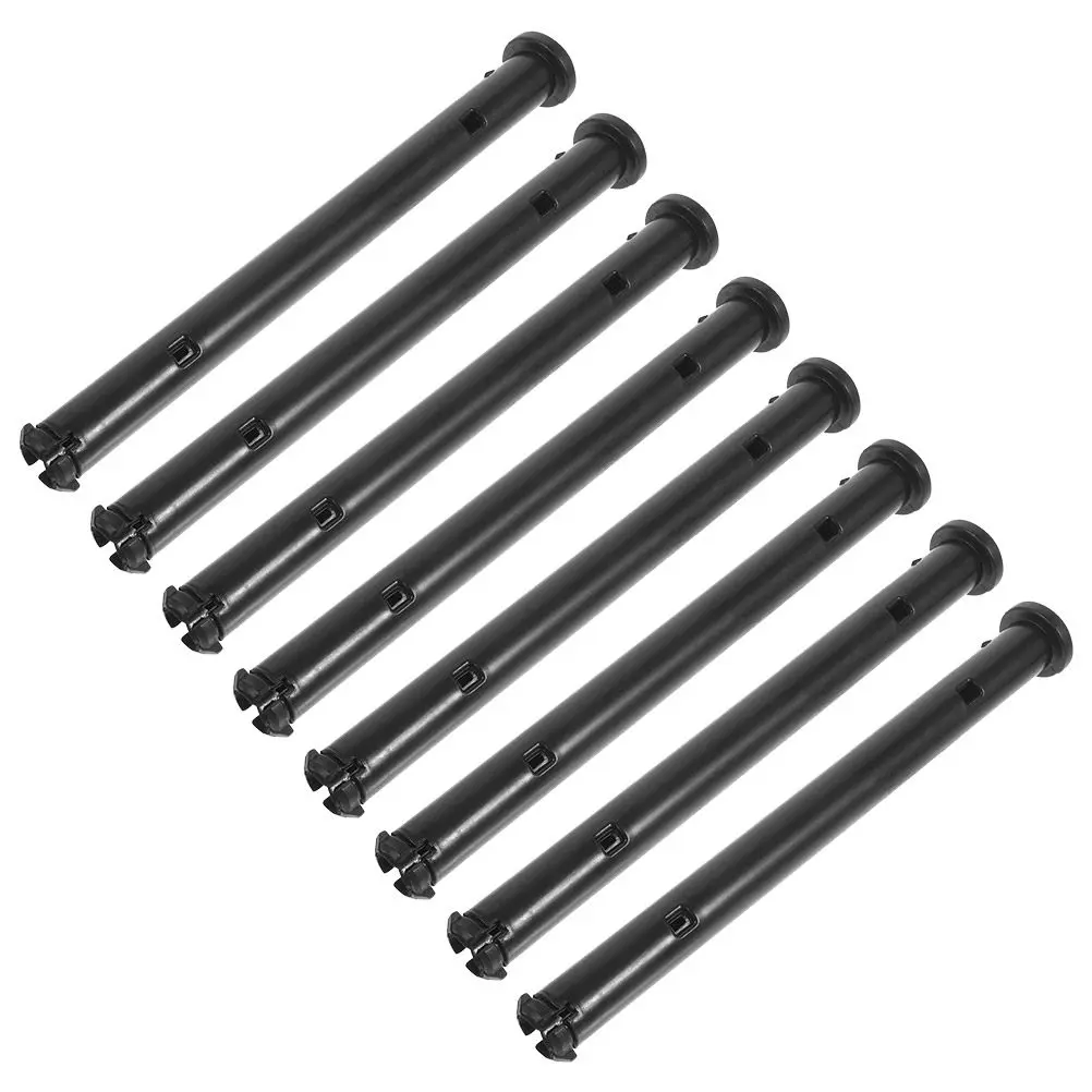 8Pcs Trash Can Lid Accessories Plastic Latch Universal Replacement Pins Outdoor Garbage Bin Cover Clips Lock for 240L Wheelie