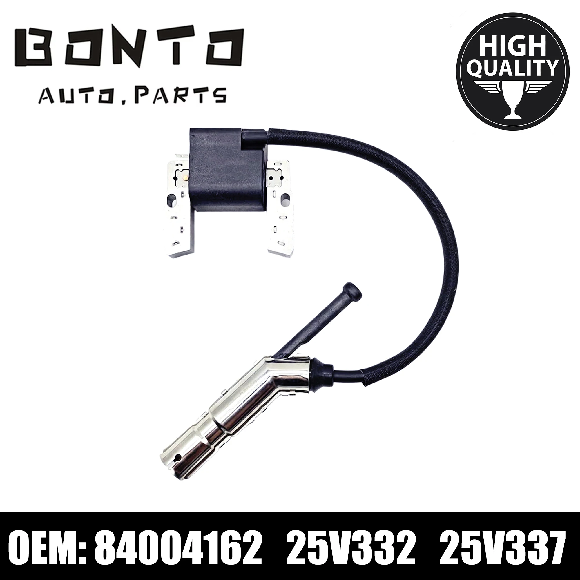 BONTO High Voltage Package Ignition Coil For Lawn Mower Replace 596205 84004162 25V332 25V337 25V336