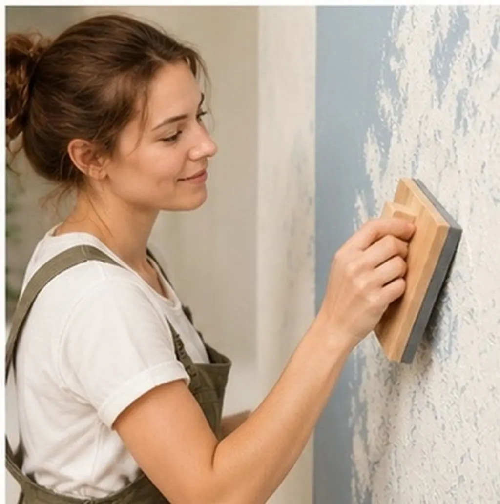 Paint Sponge Tool Decorative For Wall Art Home Decor Wood Scraper Application Graffiti Painting Texture