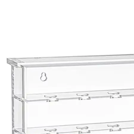 Premium Wall Mount for Golf Ball and Table Tennis Display Clear for acrylic Sturdy Design Showcase Your Sports Memorabilia