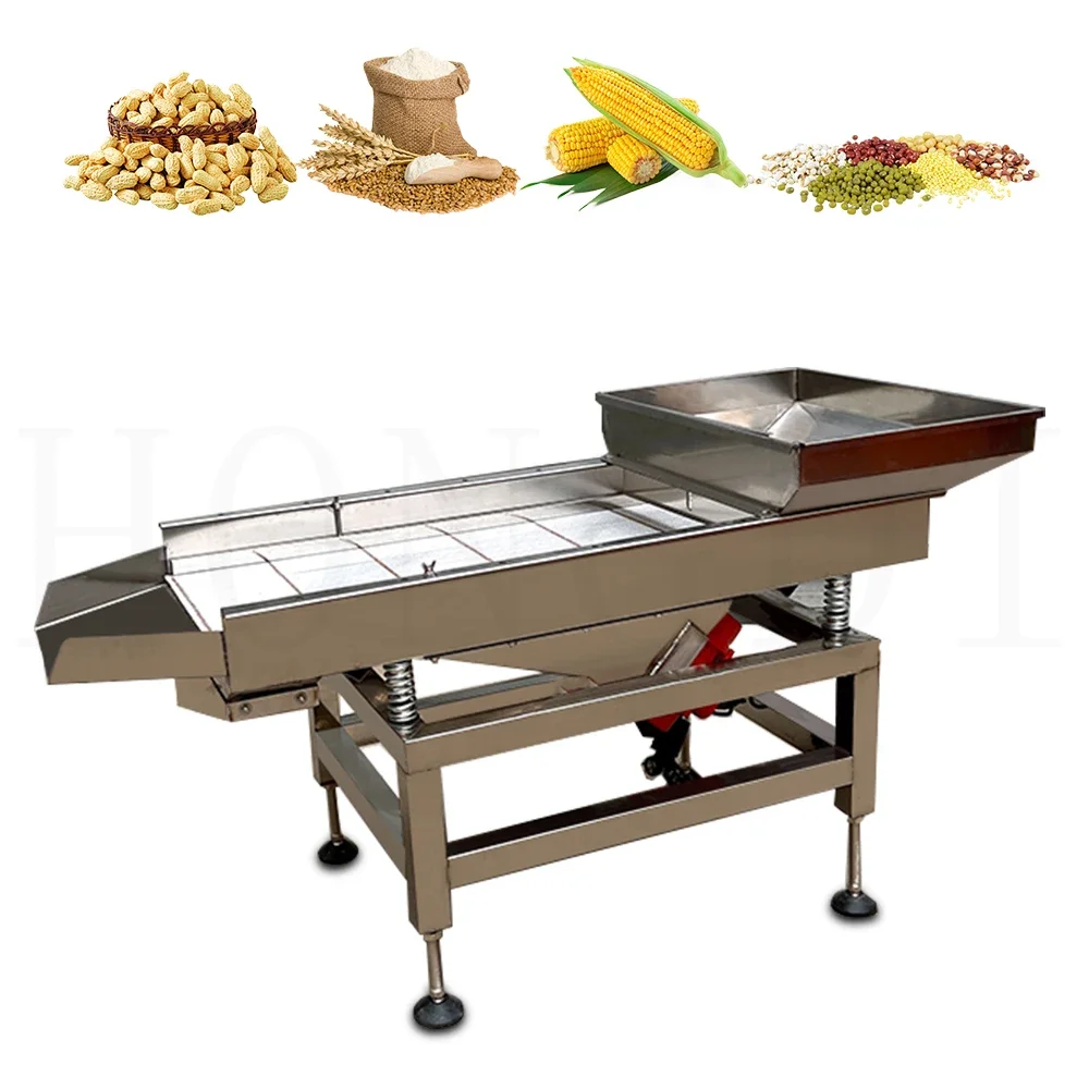 Sieve rice grain separator peanut corn cleaning and debris removal machine wheat debris removal and cleaning machine