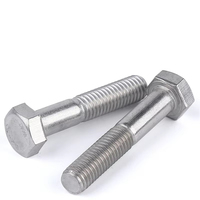 M6 M8 M10 M12 M14 M16 DIN931 A4-70 316 Stainless Steel Half Thread Hexagon Head Bolt External Hex Head Screw