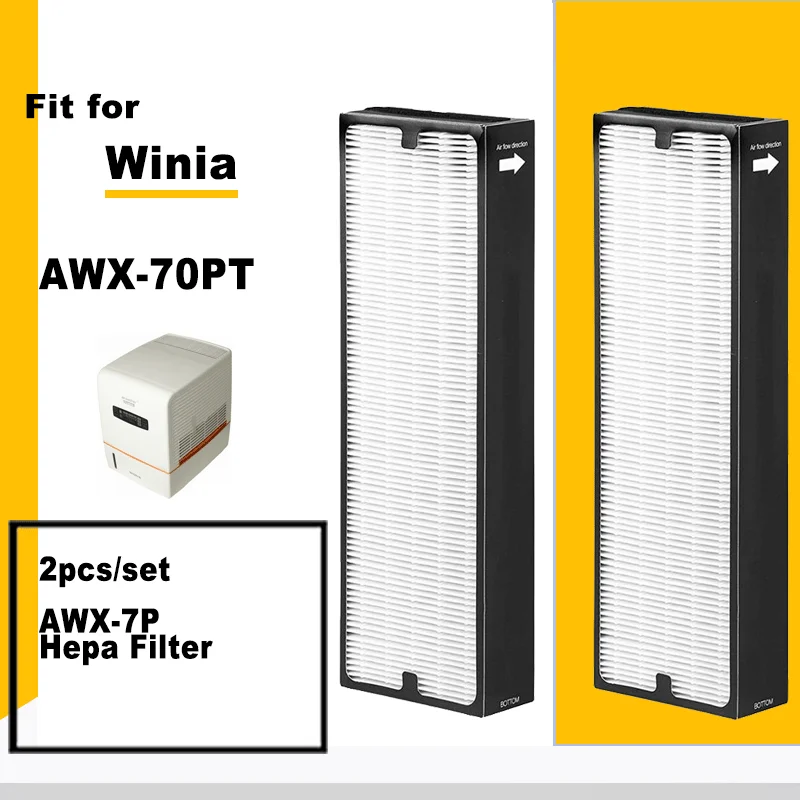 

for Winia AWX-70PT HEPA Filter AWX-7P (2pcs )