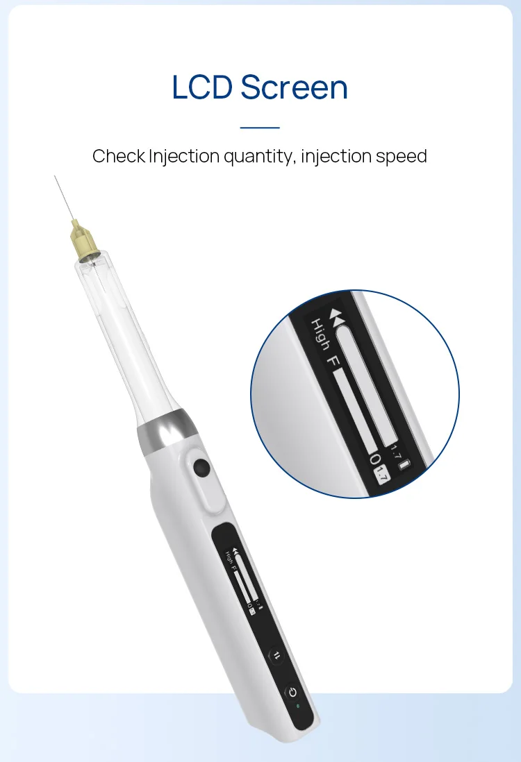 AZDENT Dental Oral Anesthesia Injector Professionelles schmerzloses lokales Anästhesiegerät mit LCD-Display Zahnmedizininstrumente – Detail 11