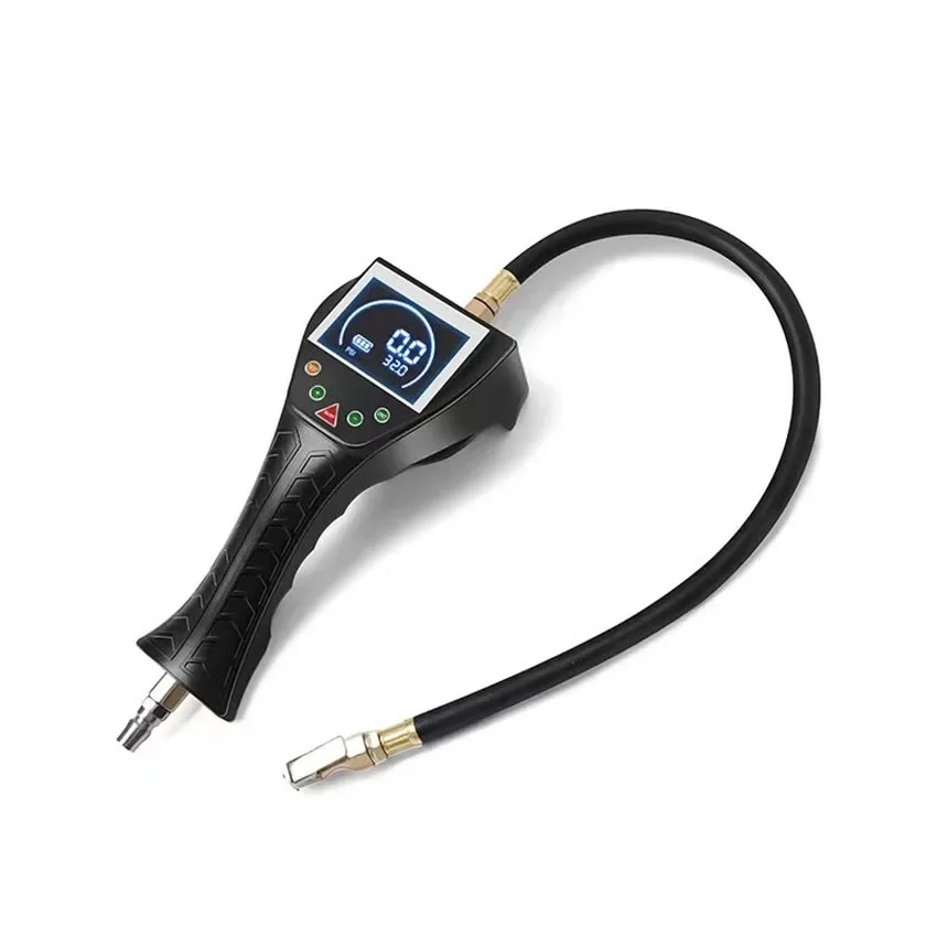 Digitales Handmessgerät für Reifendruck, Automatische Reifenfüllpistole, Luftmesser, Handheld Automatisches Reifenmessgerät