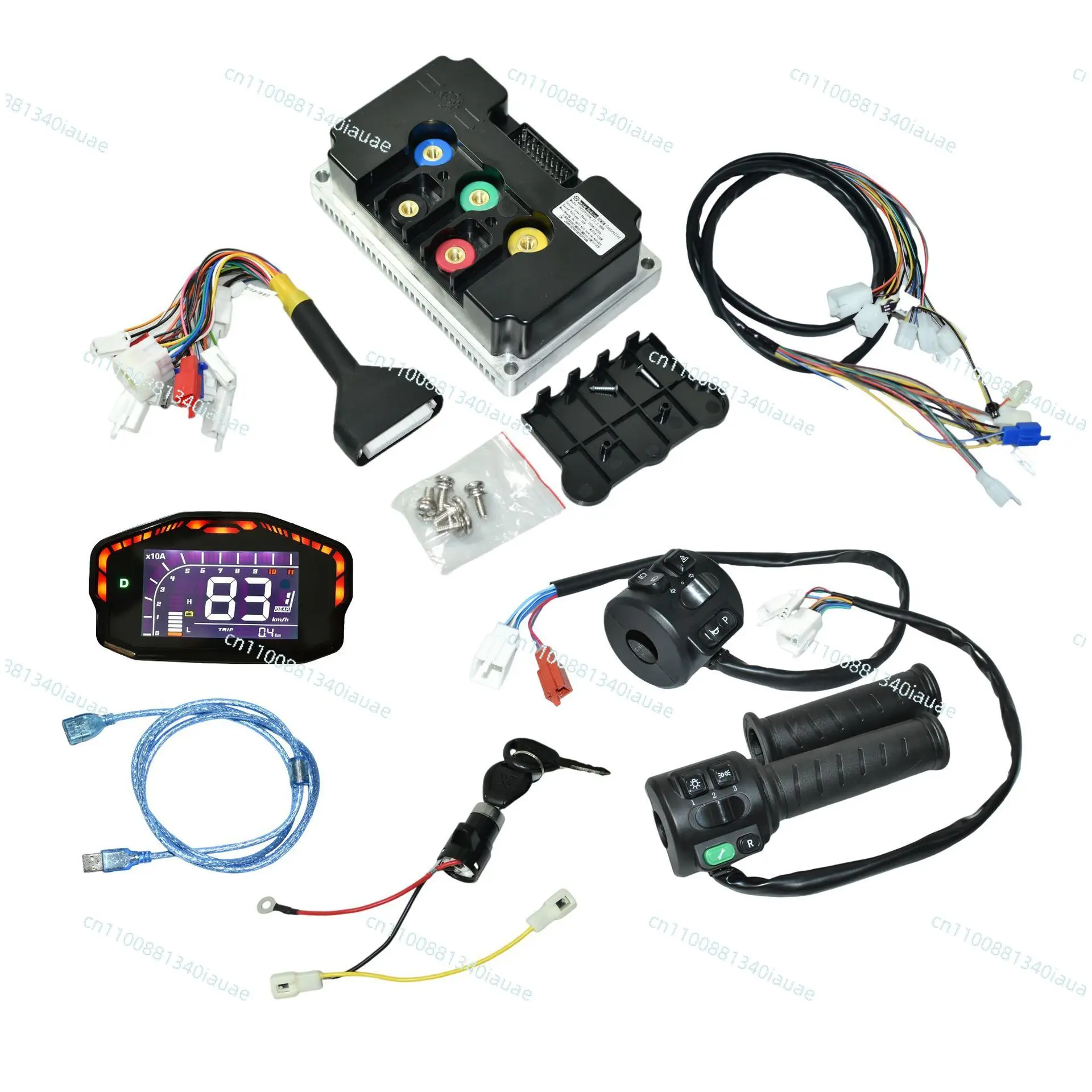 

Контроллер двигателя ND72450 с однолинейным подключением и комплектом высокомощных электрических фрикционных компонентов