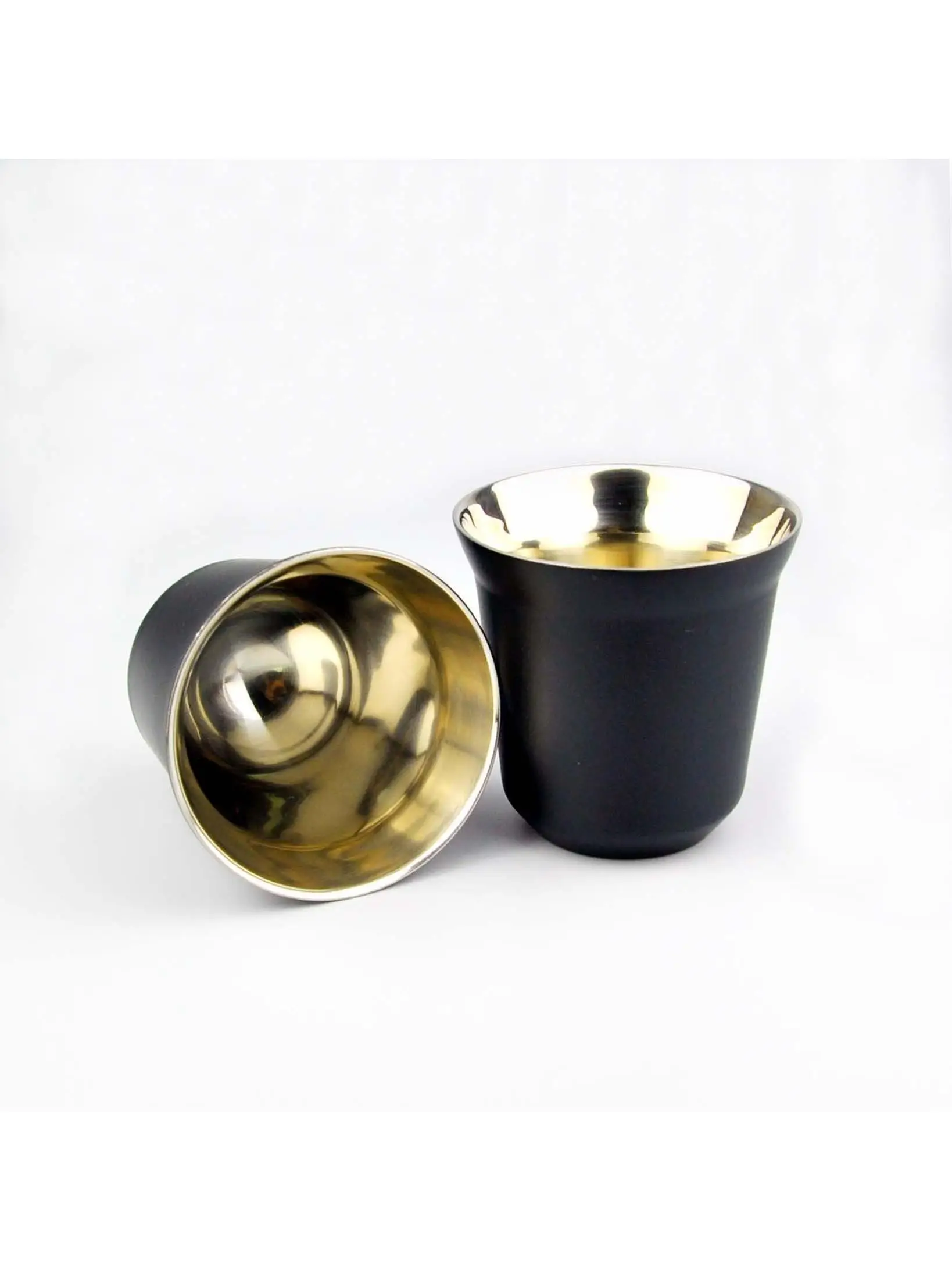 Taza de Cé Espro de Doble Capa de o Inoxidable, Taza Aislada para Cápsulas, Receptor de Polvo, Utensilios de Cé de...