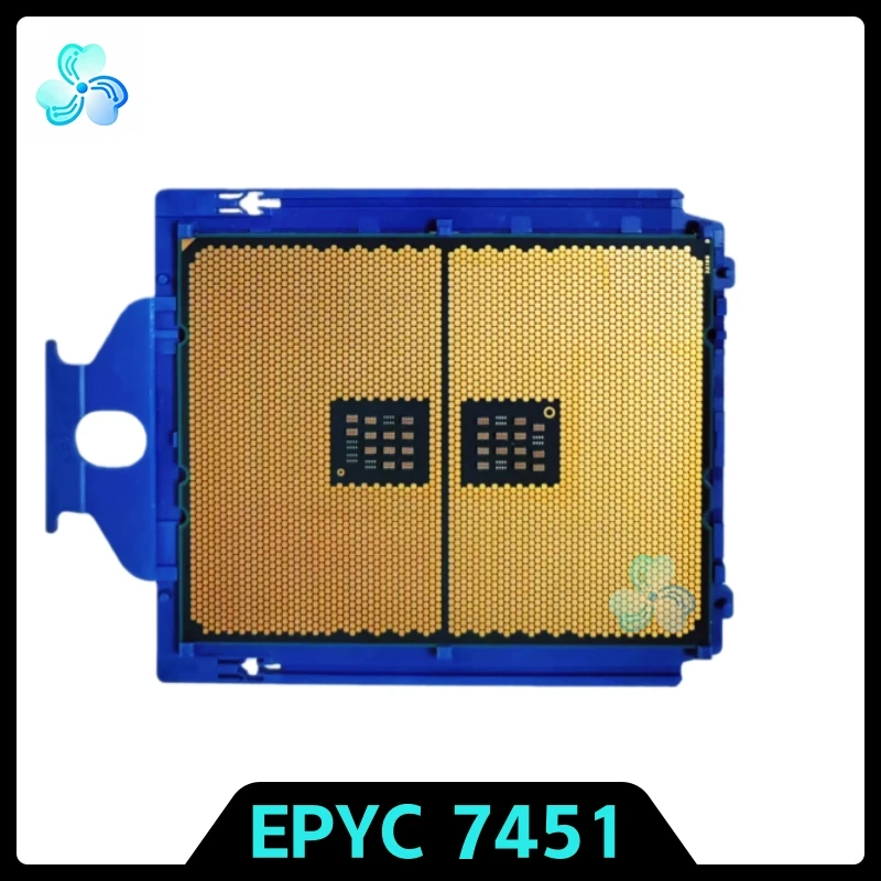 EPYC 7451 CPU 2.3GHz 24-Cores 48-Thread 64MB 180W LGA-4094 Official Unlocked Server CPU Processor Socket SP3 EPYC7451 Naples
