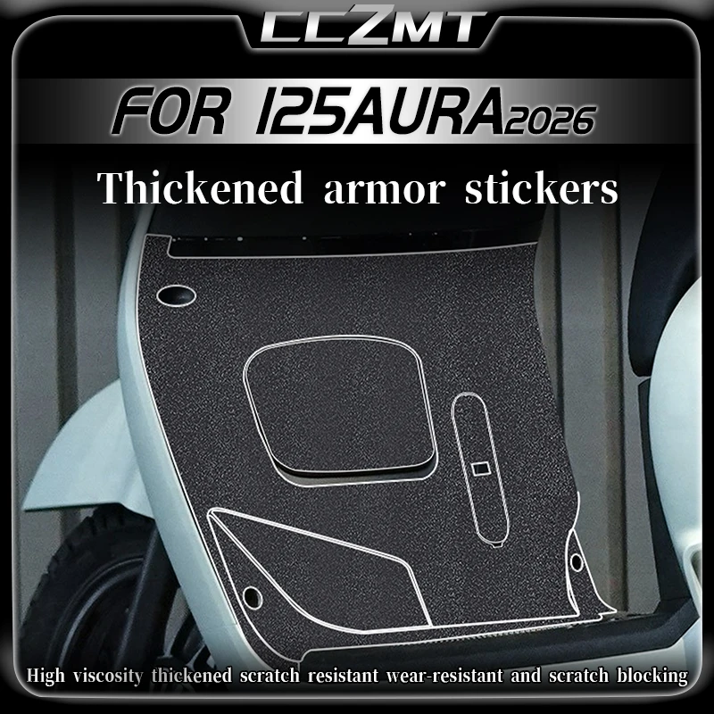 For CFMOTO 125AURA 125Aura 2026 Thickened Armor Foot Pedal Anti Scratch And Anti-Wear Protection Stickers Modified Accessories