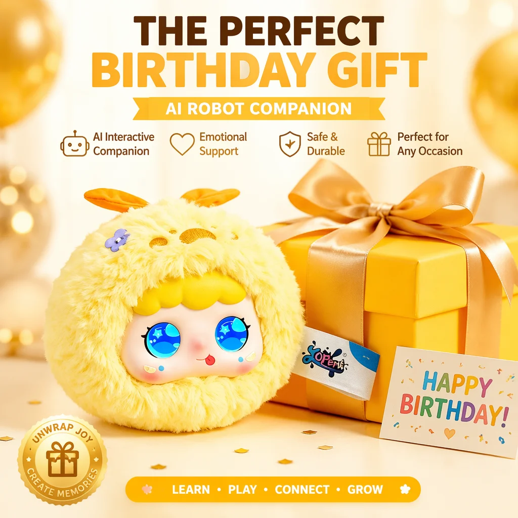 Smart AI Plush Companion Toy Interactive Talking Stuffed Doll Voice Cloning Emotion Recognition Intelligent Educational Robot