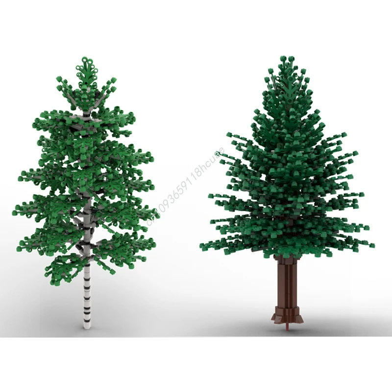 

988 шт. MOC Douglas-Aspen Combo Pack, городские строительные блоки, рождественский подарок для подростков, коллекционные предметы с высокими деталями для любителей винтажных моделей