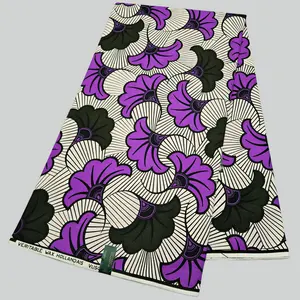 Popular pattern 100% cotton Dutch wax Hollandaise fabric, African loincloth, veritable holland wax textile for making clothes