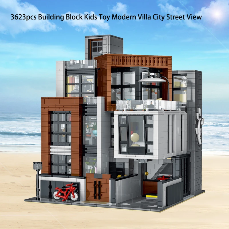 3623pcs Building Block Kids Toy Modern Villa City Street View Blocks Modular Expert Architectural Set Bricks Education Toys Gift