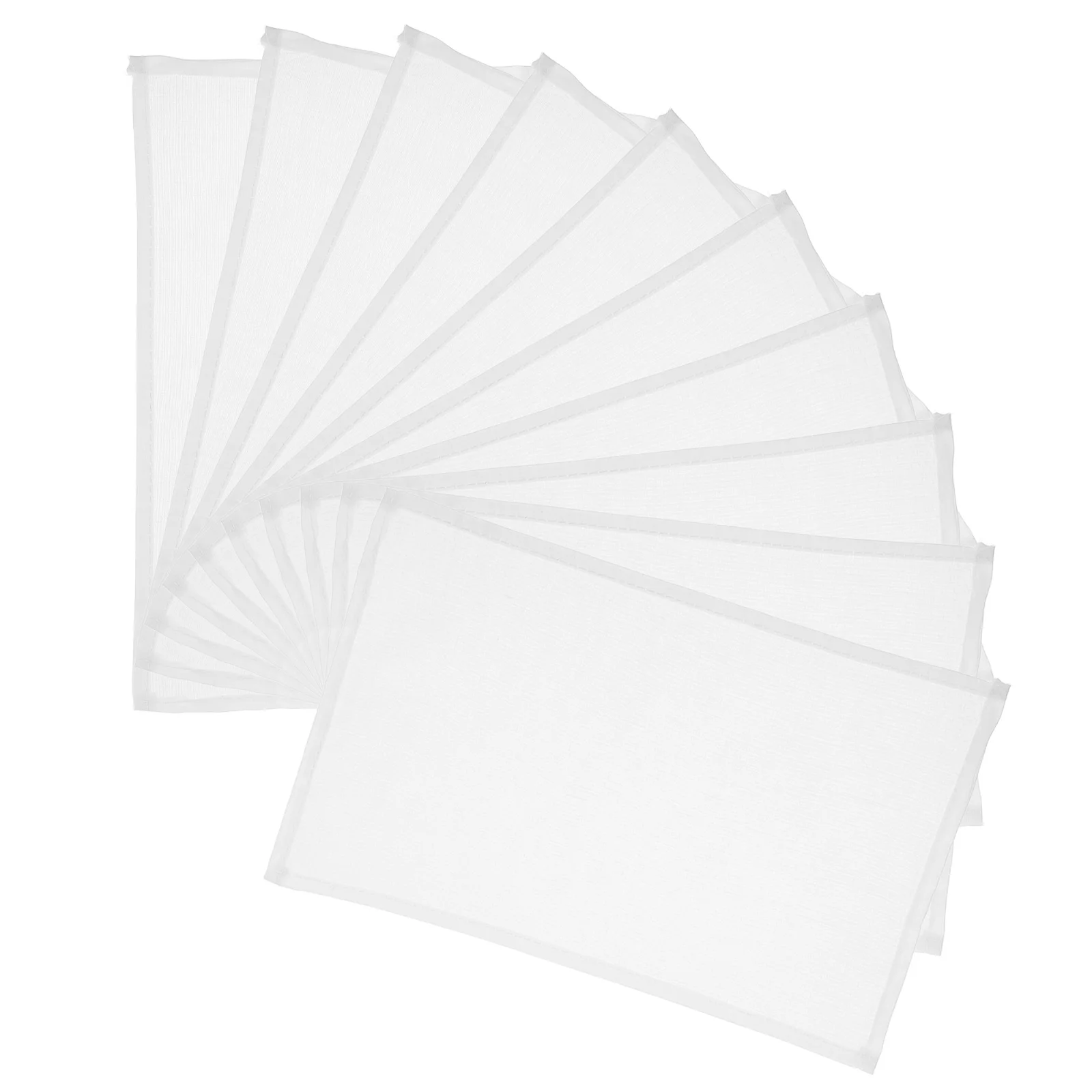 

10pcs Blank Race Bibs Waterproof Durable Reusable Running Numbers For Marathon Athletic Events Lightweight Portable