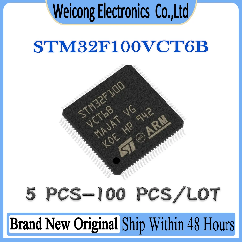 

STM32F100VCT6B STM32F100VCT6 STM32F100VCT STM32F100VC STM32F100V STM32F100 STM32F STM32 STM IC MCU Chip LQFP-100