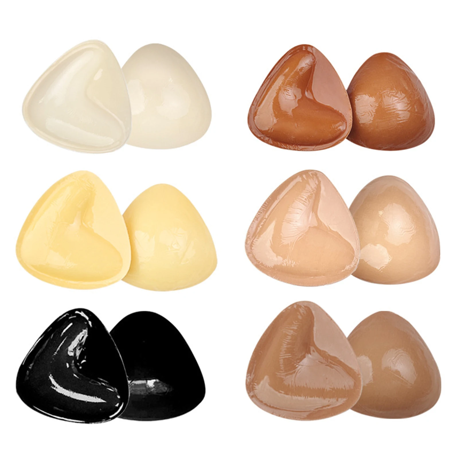 Double-Sided Stickys Bra Inserts Comfort Soft Full Coverage Bra Pads Inserts Instants Lift Reusable Breast Push Up Pads