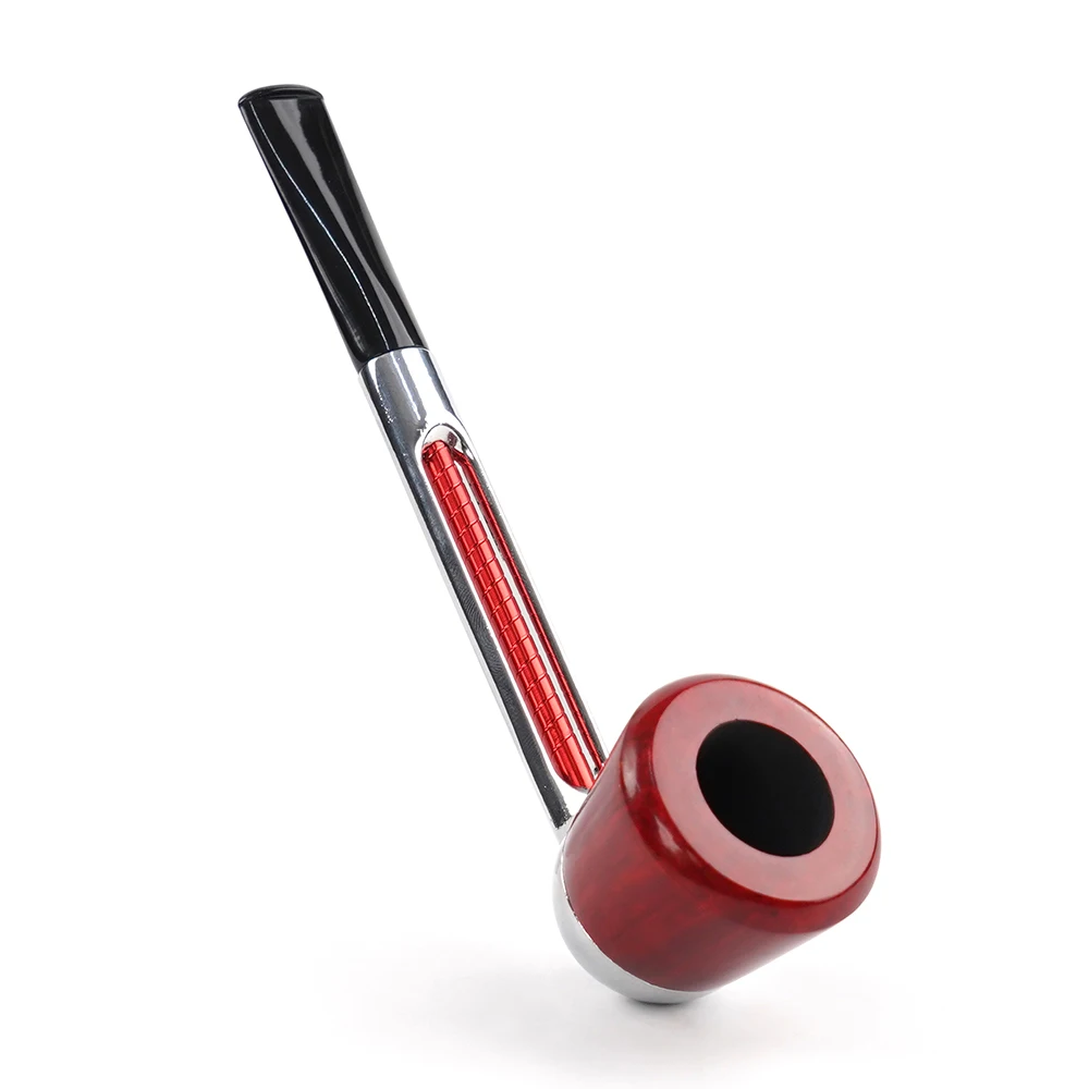 Metal Colored Pipes, Tobacco Pipes, Premium Smoking Pipes, Straight or Curved, 3mm Filters, High Quality Pipes, Briarwood Pipes