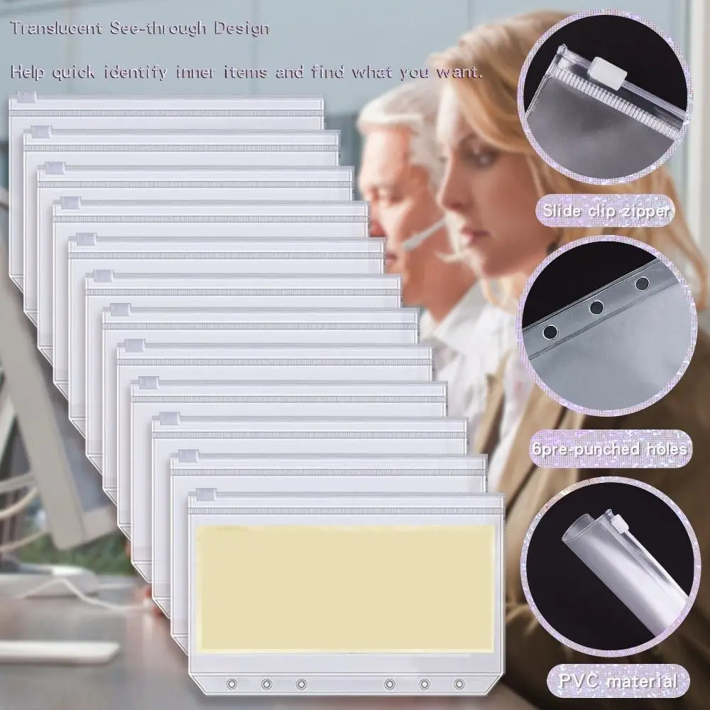 

Soft Leather A6 Budget Binder Wallet Budgeting Savings Money Budget Binder Planner 6 Hole Binder Pockets