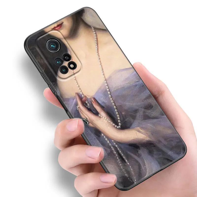 The Birth Of God Phone Case For Xiaomi Mi 8 9 SE 10 10T 11 12 13 Lite 9T 11T 12S 12T 13 Pro 11i 12X Black Silicone Cover