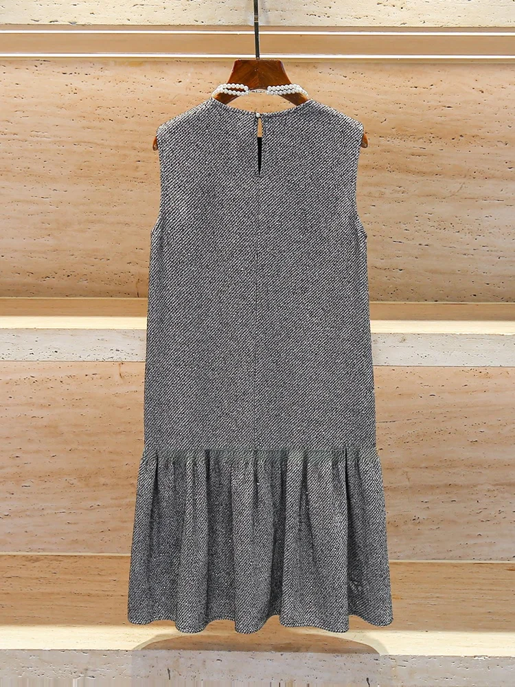 South Oil High-End-Damen-Sommer-2025, Vintage-Glitzer-Svel-Weste, Dr. Damen Faion Commute, einfache hohe Taille, mittlere...