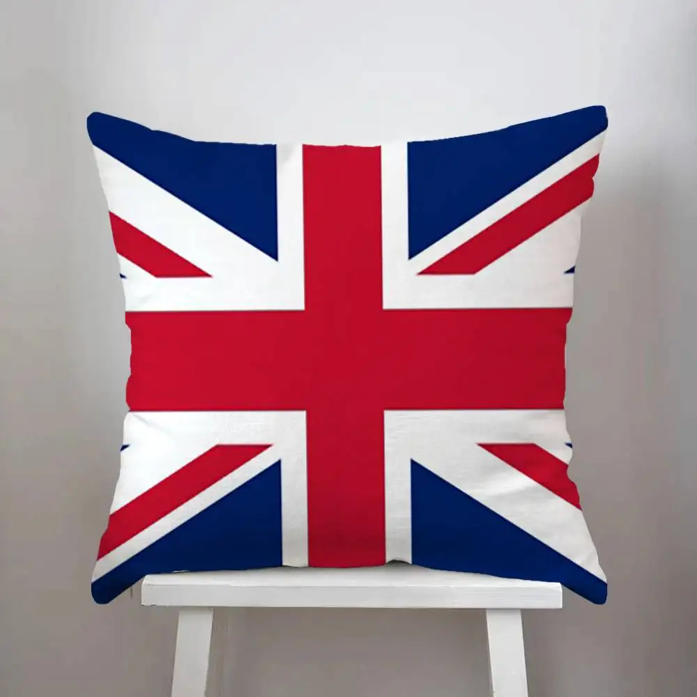

Flag Pillow Case Luxury Double-sided For Car Pillows 45x45 Cushions Cover Home And Decoration Sofa Pillowcase 50x50