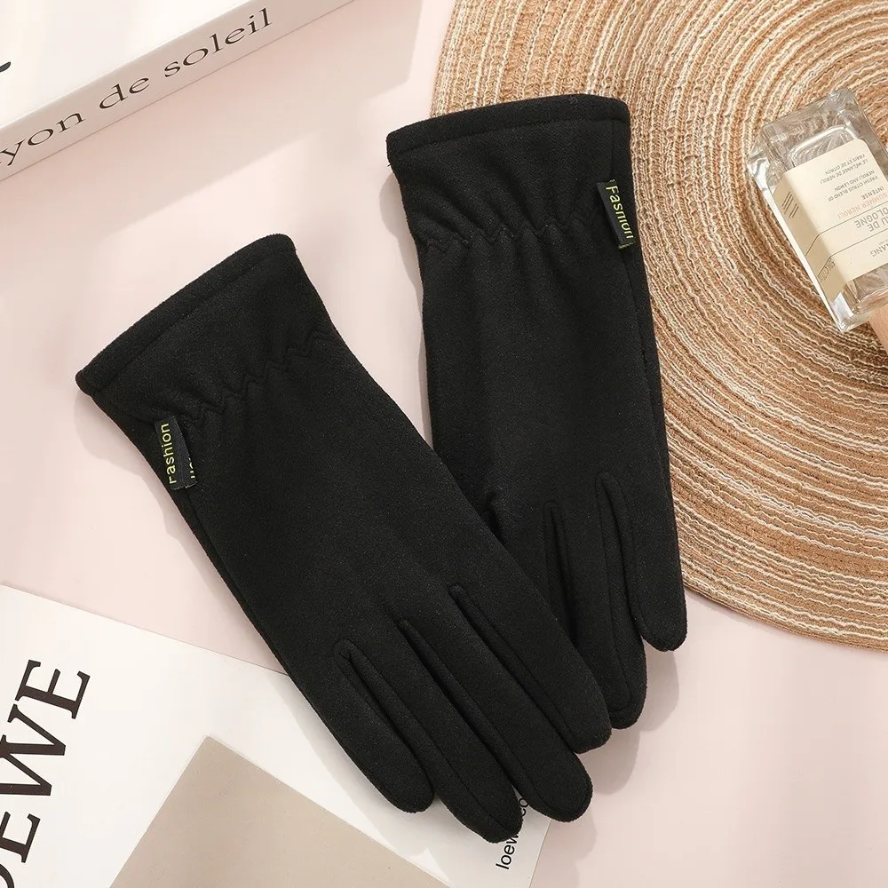 New Winter Gloves Warm Touchable Screen Driving Mittens Flip Finger Windproof Skiing Gloves Autumn and Winter