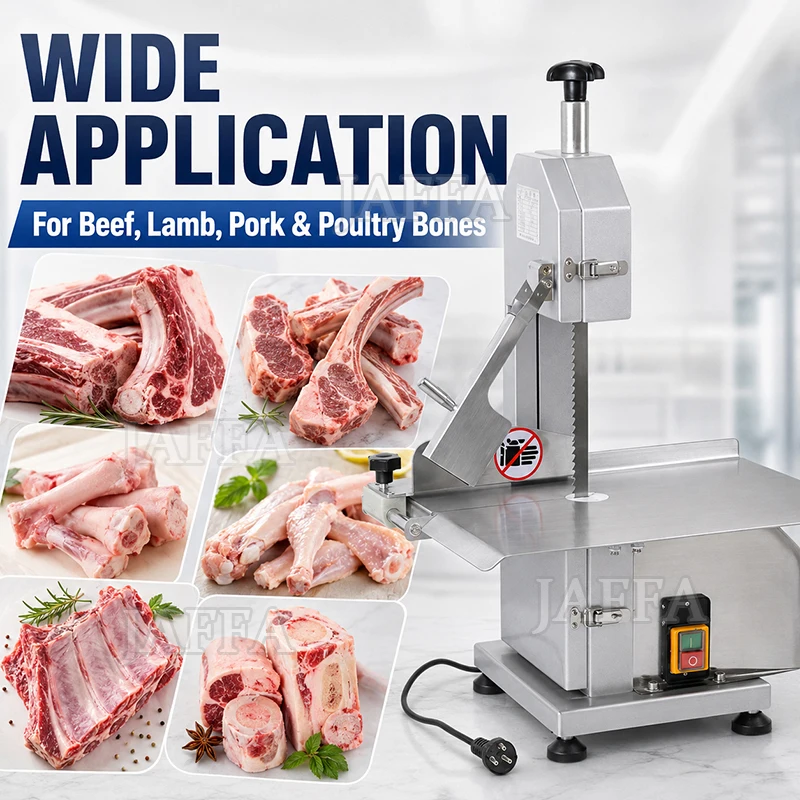 Commercial Electric Frozen Meat Bone Cutting Machine Frozen Meat Fish Pig Trotter Mutton Chop Automatic Meat Cutting Machine