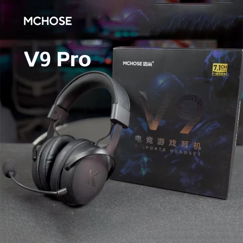 Imagen 1 del producto Nuevos auriculares Mchose V9 Pro e-sports de tres modos de juego Bluetooth ordenador inalámbrico con micrófono Delta Action regalo masculino 2025