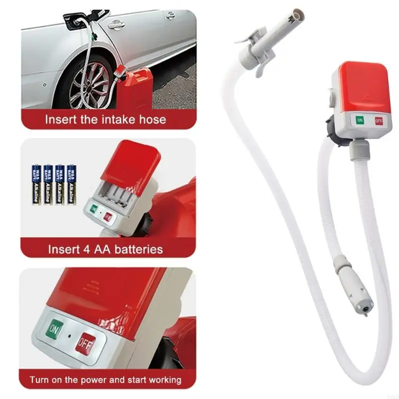 

Transfer 9.08L/Min Auto Shutoff Battery Operated 51Inch Hose For Cars Boats Generators