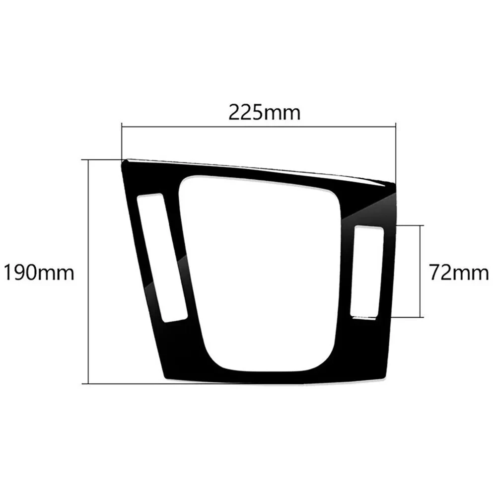ABS Plastic For Shift Panel Cover Trim Designed for BMW For E46 For 3 Series Interior Enhancement 1998 through 2005