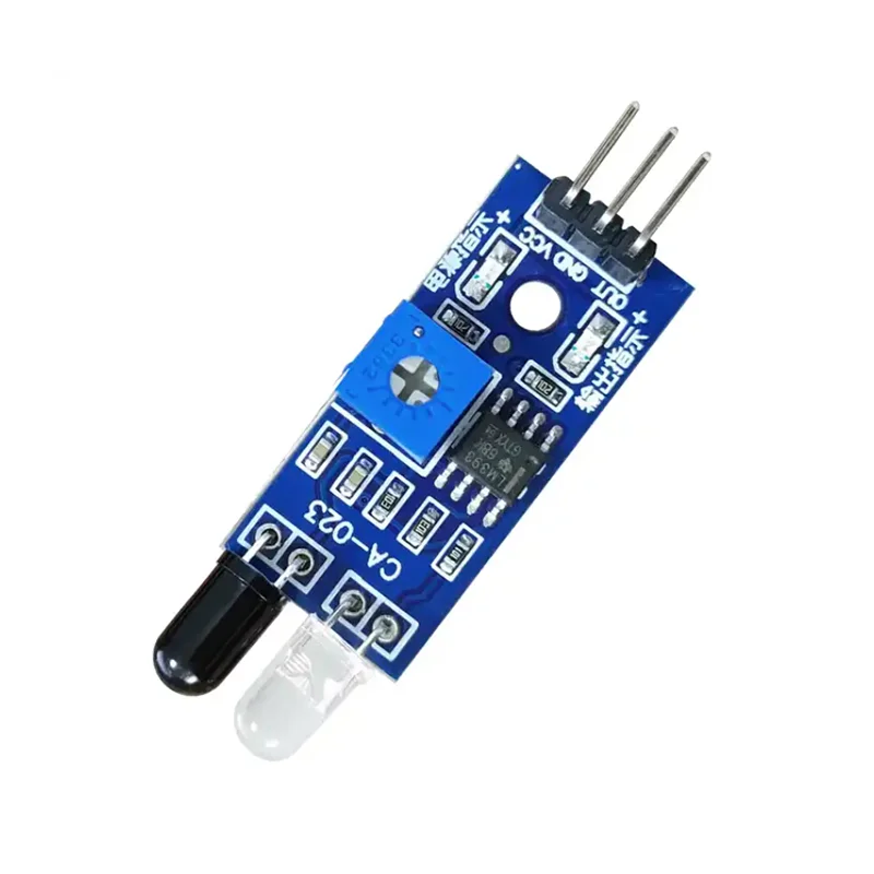 CA-023 infrared sensor module Intelligent car robot diffuse reflection obstacle avoidance sensor distance is adjustable