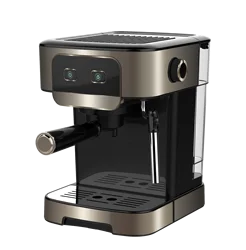 Espresso Coffee Machine with Milk Frother Stainless Steel Decoration Cappuccino Italian Coffee