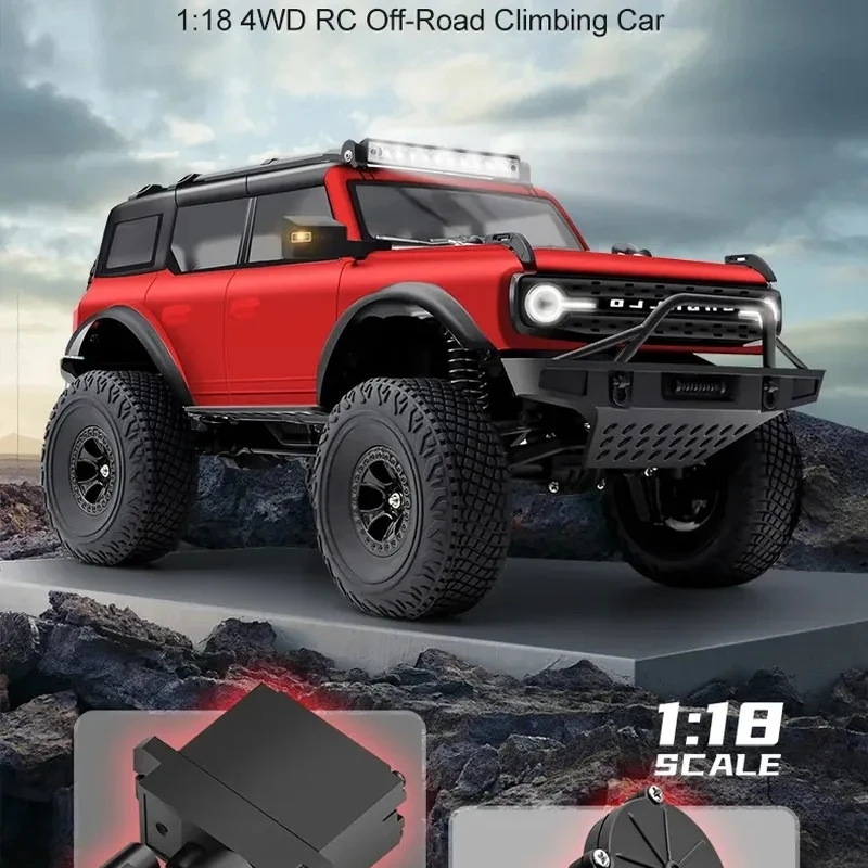 

184023 Weili New 1:18 Electric Four-Wheel Drive Climbing Car Remote Control Horse Model Toy Suitable for Boys Birthday Gifts