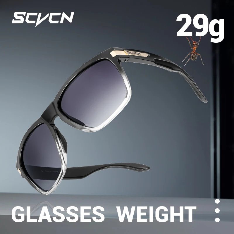 SCVCN بيع نظارات الموضة الاستقطاب الدراجات نظارات UV400 نظارات للرجال النساء القيادة تسلق النظارات الشمسية الرياضية في الهواء الطلق