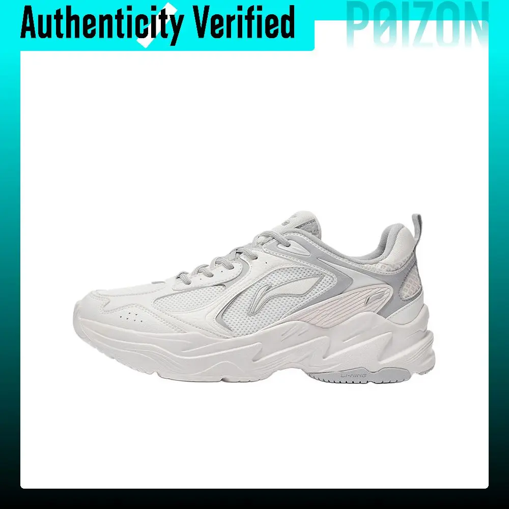 Li Ning Running Collection Cushioning Slip Resistant Abrasion Resistant Support Low top Casual Sprint Running Shoes ARLS013-5