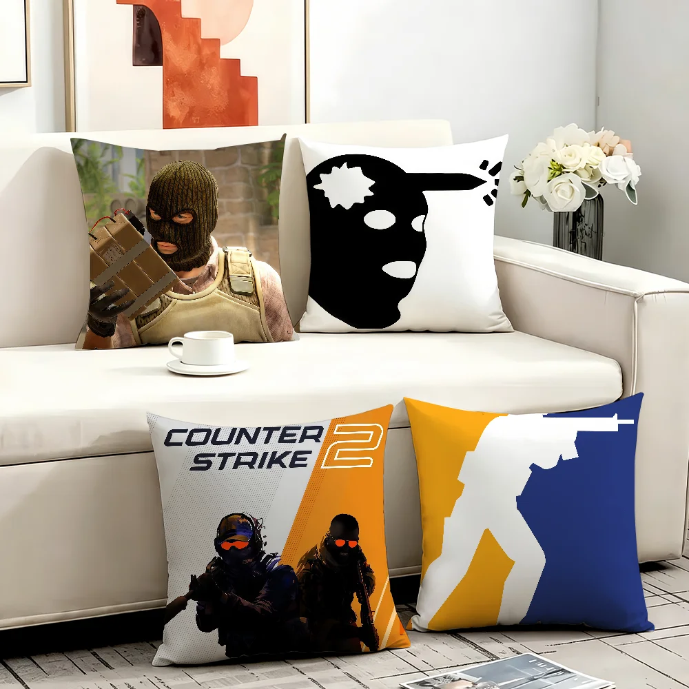 Game C-CS GO cushion cover Comfortable Decorative For Bedroom Living room Dormitory Picnic and Holiday Decoration