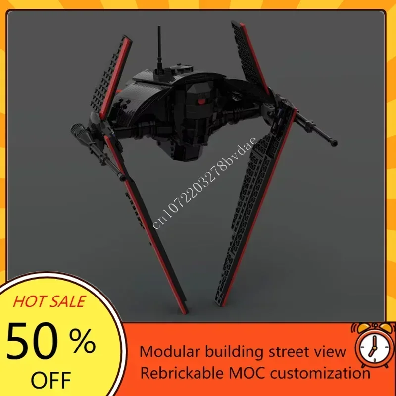

644PCS The Elder Ship Space War Weapon MOC SpaceShip Battle Model Building Blocks Architecture Education Model Toys Gift
