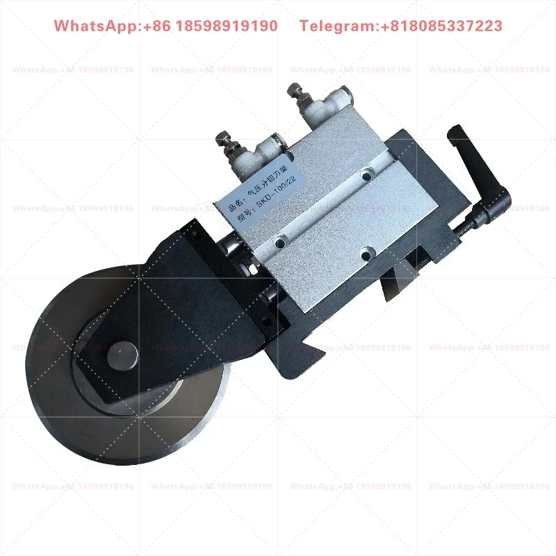 Pneumatic Knife Holder Cylinder Cutting Circular Blade for Strong Non-Woven Film Non-Clogging Powder