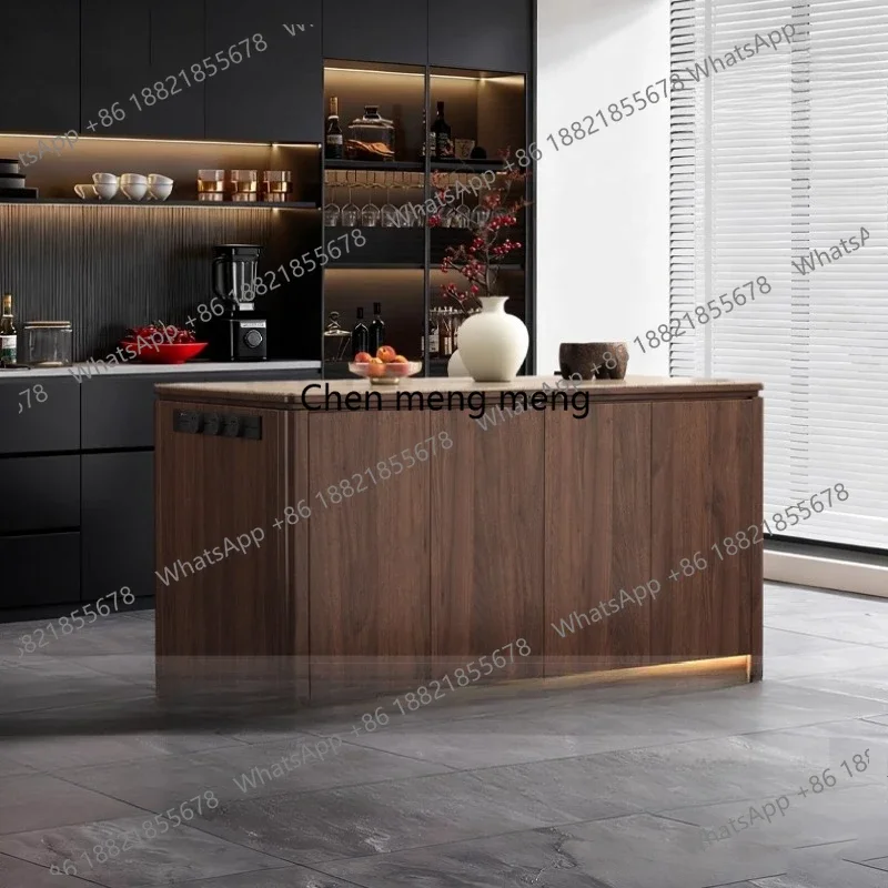 

Separate medieval solid wood travertine rock slab, bar counter, kitchen, mid-island, cooking table R
