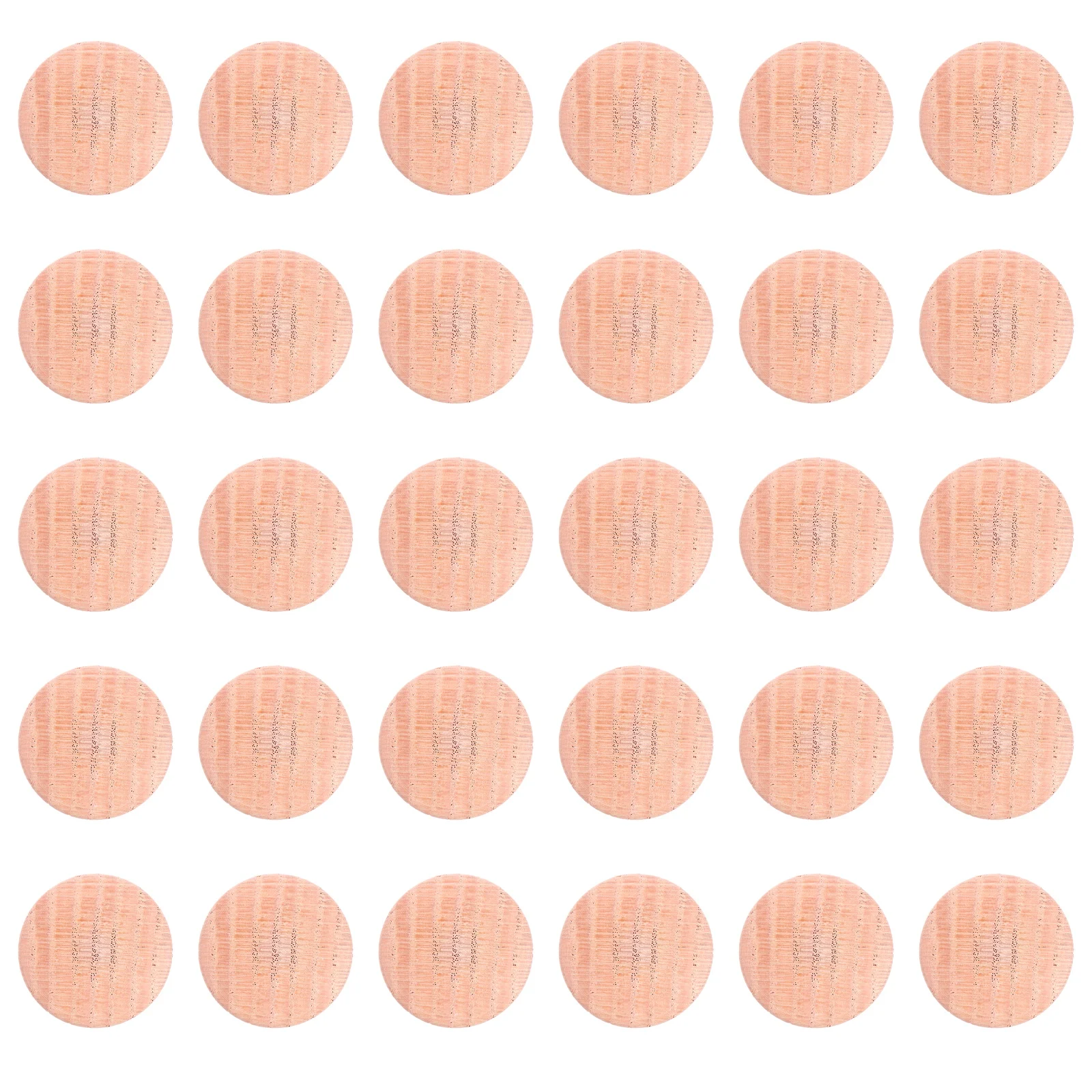 

50 Pcs Wood Decorative Cap Furniture Hole Replacement Parts Oak Round Plugs Screw Hole Filler Craft Projects Washers Seals