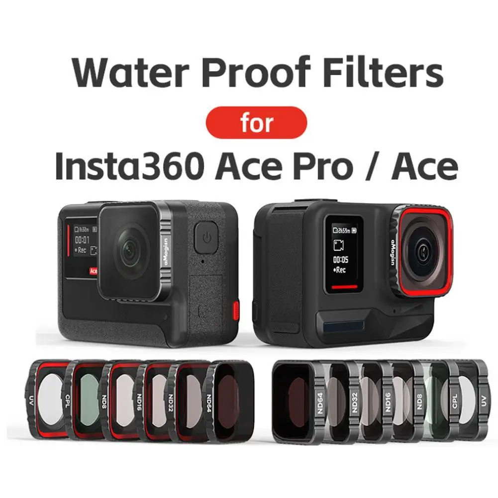 Lens Filter For Insta360 ACE Pro CPL UV ND 8 16 32 64 ND8-PL ND16-PL ND32-PL ND64-PL Filters Set Action Camera Accessories