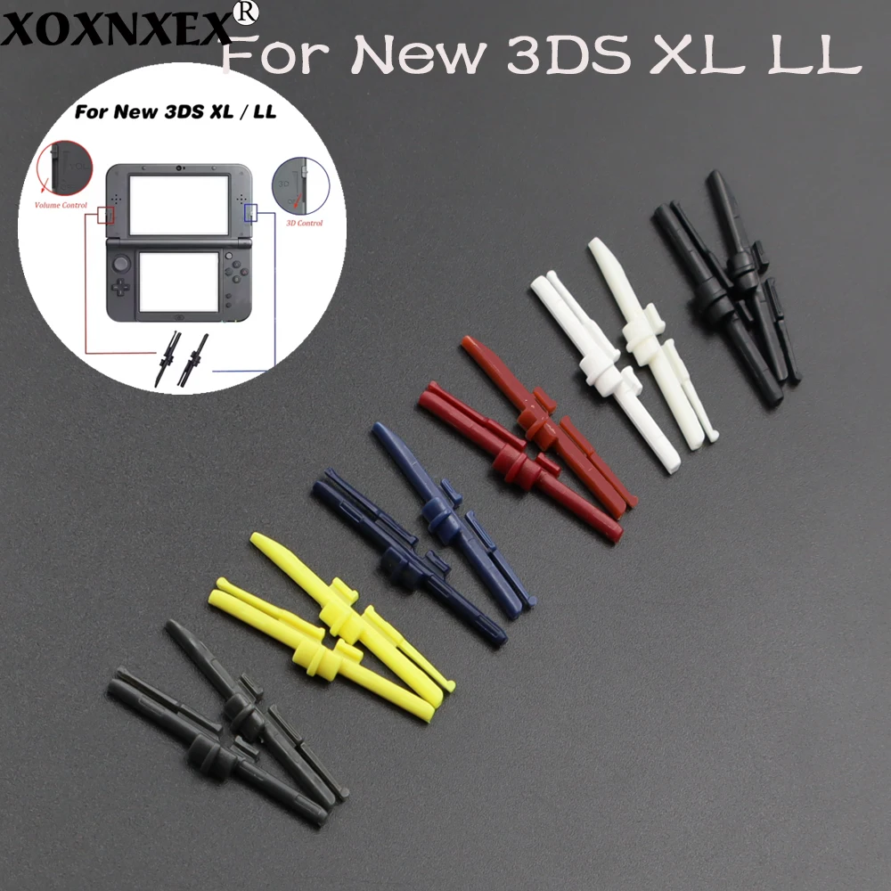 

1Set External 3D Conversion Switch for New 3DS LL XL Controller Host with Volume L R Left Right Slider Sliding Button Replacemen