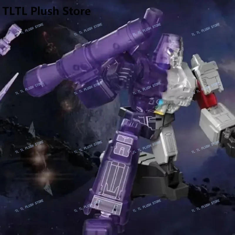 Blokees Transformation Galaxy Ver 9 Blind Box Action Figures Unicorn Planet Arcee Colorful Transparent Megatron Collection Gift view 3
