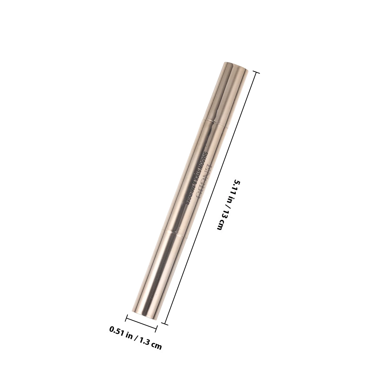 アイシャドウスティック女性用両端ツールスマッジブレンドシェード精密アイシャドウブラシポータブルコンパクトデザインアイシャドウ