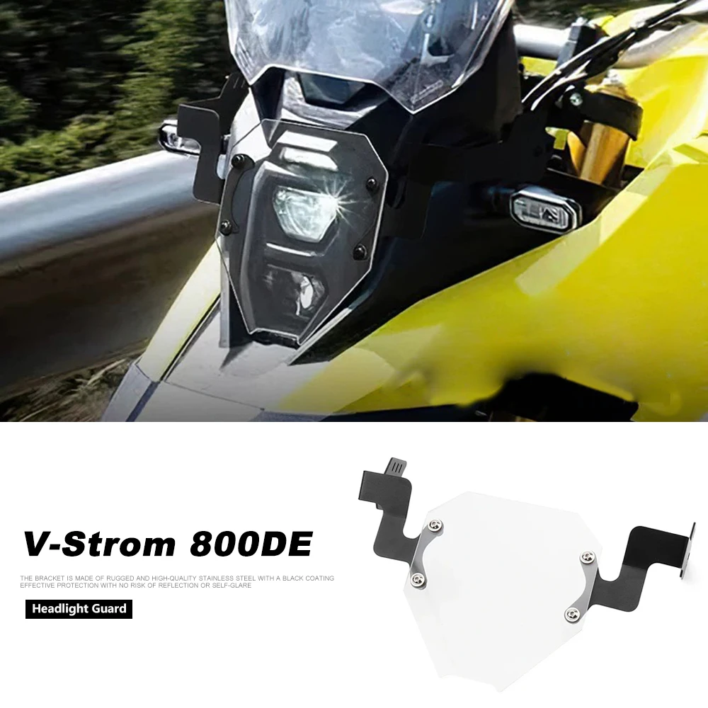 

Headlight Protector Guard Cover Acrylic Front Lamp Cover For Suzuki V-strom800de V-STROM 800DE V-Strom 800 DE 2025 Motorcycle