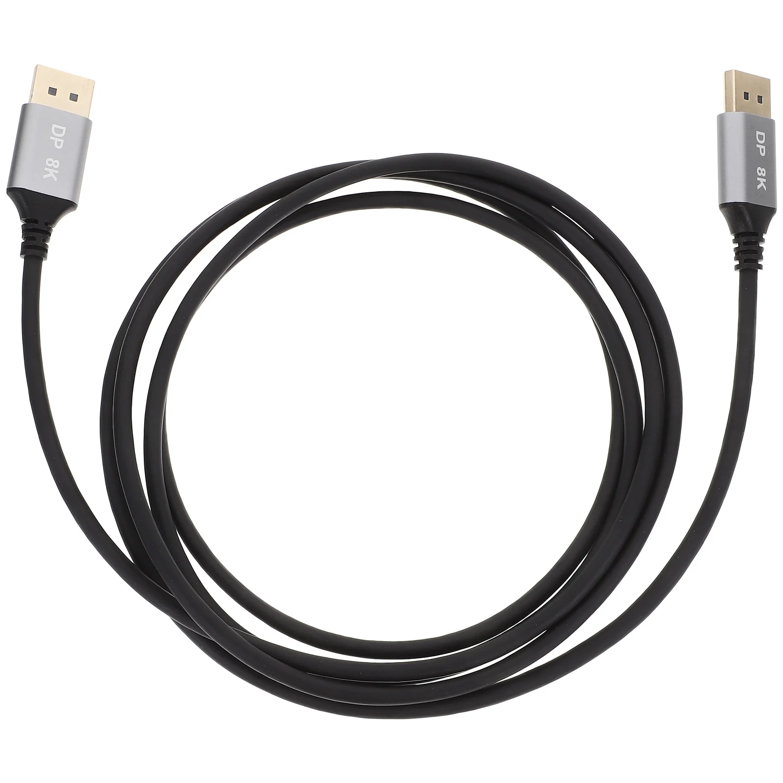

2M Displayport Cable Male To Male 8K 60Hz Ultra Thin Cord For Monitor Gpu Pc Computer Video Extension Accessory