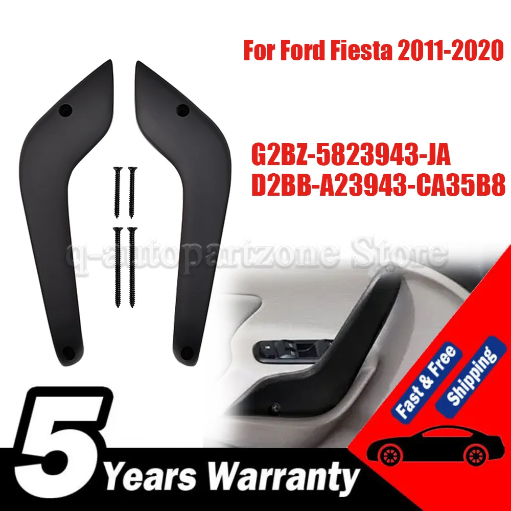 G2BZ-5823943-JA D2BB-A23943-CA35B8 Interior Door Pull Handle For Ford Fiesta 2011-2020 Manual/Automatic Window Control Handle